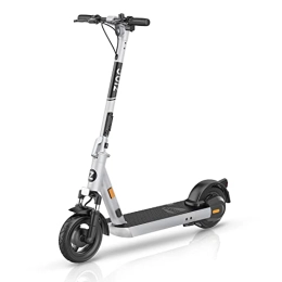 zinc Scooter Zinc Velocity Folding Electric 10" Wheel Scooter 31 Miles Max Distance Silver