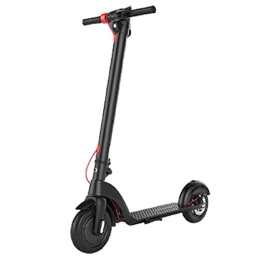 ZLYJ Electric Scooter ZLYJ Electric Scooter for Adults, Quick-Release Folding System Stunt Scooter Max Rider Weight Up To 200lbs, Powerful 350W, 10" Vacuum Tires, for Kids 8 Years and up A