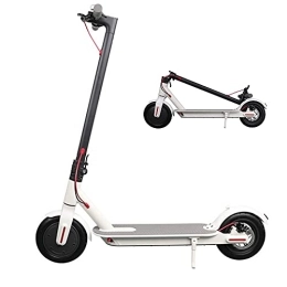 ZTBGY Electric Scooter ZTBGY Electric Scooter, electric Scooter Adult, 350W Battery Foldable with APP Application and Unlocking Sharing LCD Light Display Cruising Range Is 25km The Max Speed Can Reach 20km / h. (white)