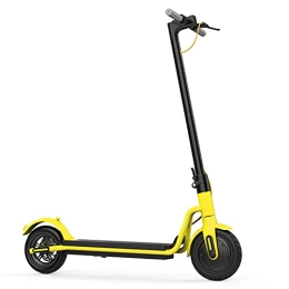 ZTBGY Electric Scooter ZTBGY Electric Scooter, electric Scooter Adult, 350W Battery Foldable with APP Application and Unlocking Sharing LCD Light Display Cruising Range Is 25km The Max Speed Can Reach 20km / h. (yellow)