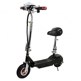 ZTBGY Electric Scooter ZTBGY Electric Scooters Adult Off Road, electric Scooter Adult Fast 19mph, with Seat Scooter 300w Motors Max Speed 30km / h Foldable and With LCD Display 36V Li-Ion Battery Foldable Scooter, black