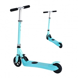 ZTBGY Scooter ZTBGY Eletric Scooter for Kids and Teens Age 5-14, Lightweight Folde Cheap Electric Scooter with New Mode and Low Battery Reminder Function Max Speed To 4-6km / h, Suitable for School or Play (blue)