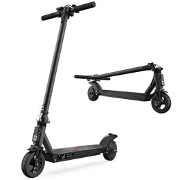 ZWW Scooter ZWW Electric Folding Scooter, 2-Wheel Aluminum City Commuter Scooter with Cruise Control System & Dual Brakes & LED Lights & LCD Screen-Maximum Load 100Kg