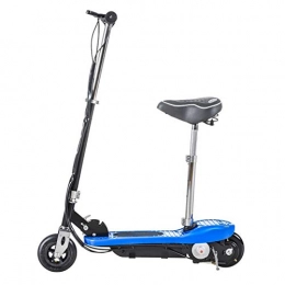 ZXCVBAS Electric Scooter ZXCVBAS 24V120W Two Wheels Electric Scooter for Adults Foldable with Seat Electric Kick Scooter, Suitable for Short-Distance Travel in Schools, Parks, And Other Places