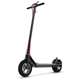 ZXCVBNAS Scooter ZXCVBNAS Adult Electric Scooter Foldable Commuter Scooter with 10-Inch Run-Flat Tires, Dual Brakes, 350W Motor, Maximum Speed 25Km / H, Maximum Weight 100Kg