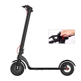 ZXCVBNAS Electric Scooter ZXCVBNAS Adult Electric Scooter, Up To 20 Kilometers Long, 8.5 Inch Solid Tires, Foldable and Commuting Adult Electric Scooter