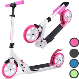 DaddyChild Scooter addyChild Kick Scooters for Adults Teens, Quick-Release Folding System, Front Suspension System, Scooter Shoulder Strap 7" Wheels Great Scooters for Kids 8 Years and up