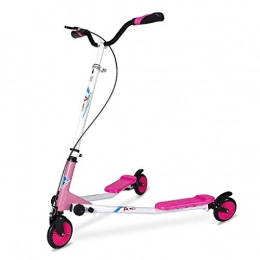 AOODIL Scooter AOODIL Swing Scooter Adjustable 3 Wheels Foldable Wiggle Scooter Self Drifting for Kids / Adult Age 6 Years Old and Up
