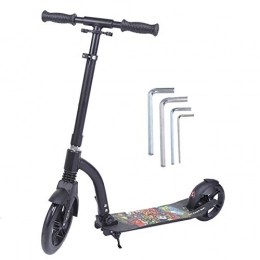 Aoutecen Scooter Aoutecen Brake Stop Two‑wheeled Scooter Scooter Large Wheel Scooter Sliding Performance Safety System Fast Folding Compact for Men