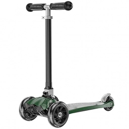 LQ&XL Scooter Boys and Girls are Suitable for 2-7 Years Old Children's Scooters, Three-Wheeled Scooters, Height-Adjustable Folding PU-Wheeled Children's Scooters, can Bear 50KG -B / A