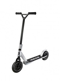 Ridge Scooters Scooter Dirt Scooter All Terrain trick scooter w 200mm pneumatic air tyres, BMX style forks (Silver)