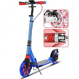DODOBD Scooter DODOBD Kick Scooter for Adults, Adults Teens Foldable City Scooter Height Adjustable Kids Scooter with Kickstand and Carry Strap, Dual Brake System, 200mm Wheels for Boys Girls Ages 8+