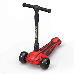 EURYTKS Scooter EURYTKS stunt scooter, 3-6-12 Years Old Folding Pedal For Men and Women Scooter Outdoor Children's 3 Wheel Toy Car 5cm Widened Anti-skid Wheel One Second Folding Non-slip Pedal Load 50kg