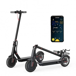 Asolym Scooter Foldable E-scooter for Adults, Up to 32KM / H Portable Fast Commuting Mobility Scooters for Adults, 350W Motor, 3 Adjustable Speed Modes, IP54 Waterproof with Powerful Headlight & App Control