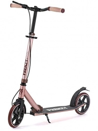 Frenzy by Slamm Scooter Frenzy Dual Brake Plus Scooters, Adult Unisex, Pink (Rose Gold), 205 mm