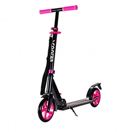 GAOTTINGSD Scooter GAOTTINGSD Scooters for Kids Scooters for Adults Kids Kick Scooter, Childrens Scooters, Bike-Style Grips, For Teens Children From 7-14 Years Old With Adjustable Handle, Great Outdoor Fun Pink