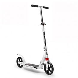 gaoxiao Scooter gaoxiao Kick Scooter, LED Light-up Scooter, Adjustable Handlebar, Rear Brake, Lightweight Design，Big Wheels Kick Scooter，Scooters for Adults and Teens