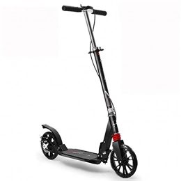 gaoxiao Scooter gaoxiao Scooters for Adults, Kick Scooter with Adjustable Height Dual Suspension and Shoulder Strap 7.8 Inches Big Wheels Scooter Smooth Ride Commuter Scooter Best Gift for Kids Age 10 Up