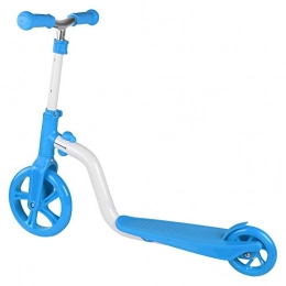 Gedourain Light Weight Folding Commuter Folding Inline Scooter,Sports Training,Friends Family Boys Girls(Blue two-wheeled scooter)