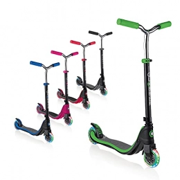 Plum Scooter Globber Flow 125 [My Too Fix Up] Scooter With Light Up Wheels - Black