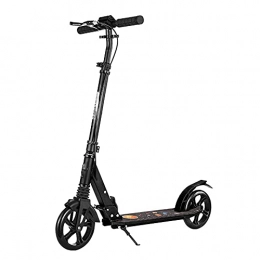 LQ&XL Scooter Height-Adjustable System / Foldable / Frosted pedal / 2-wheel Scooter, Large-Wheel Scooter Design Suitable for Children, Boys, Girls, Adults 6+, Support 150KG -B / A