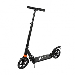 HJKJ Scooter HJKJ Portable Foldable Scooter, Adult Student Foldable Lifting Two-wheeled Scooter Can Be Used for Daily Commuting and Short-distance Travel black