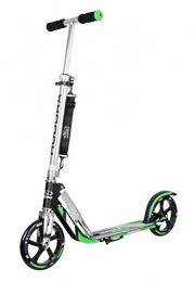 HUDORA 14708 BigWheel 205-Das Original mit RX Pro Technologie-Tret-Roller klappbar-City-Scooter, grün/schwarz
