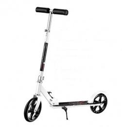 HUYYA Scooter HUYYA Kick Scooter for Adult, Folding Height Adjustable Freestyle Kick Scooter, Portable, Max Load 150kg / 330lbs, white