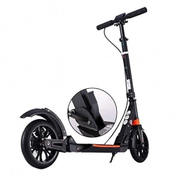 JYTB Scooter JYTB Balance Adult Kick Scooter Adjustable Height, Foldable Commuter Children Scooter, Safety with Disc Brakes 2 Big Wheel Dual Suspension, Up to 150kg