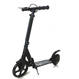 Leetianqi Scooter Leetianqi Adjustable Kick Scooter For Adults Teens, 2 Big Wheels With Aluminum Alloy Commuter Scooter Foldable Scooter With Dual Suspension / Rear Fender Brake, For Kids 8 Years And Up