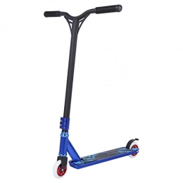 LIUTT Scooter LIUTT Portable Scooter, Lightweight Portable Scooter Equipment with Aluminum Core Wheel Blue