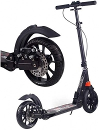LLNZQ Scooter LLNZQ Adult scooter Folding Adult Kick Scooter With Disc Handbrake Ultra-wide Big Wheels Dual Suspension Commuter Scooter Adjustable Height Load 330lbs