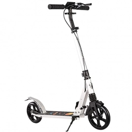 MAGJI Scooter MAGJI Adult Kick Scooter with Big Wheels, Lightweight Compact Scooter for Unisex, Shock Suspension Scooters with Handbrake & Footbrake