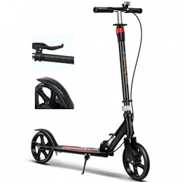 MAGJI Scooter MAGJI Commuter Kick Scooter with Big Wheels, Adult Scooter with Front Hgandbrake & Rear Fender Brake, Durable Push Scooter for Teenagers