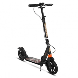 MAGJI Scooter MAGJI Sport Kick Scooter for Adult 300lb, Dual Suspension Push Scooter with Brake, Durable Aluminum Scooters with Widened Anti-Slip Deck