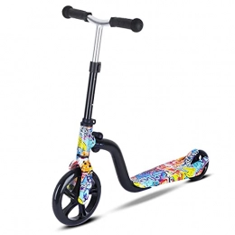 MJJCY Scooter MJJCY Scooter for Kids Big Wheels Scooter Folding Kick Scooter for Toddlers 3-8 Year with Adjustable Height Lightweight Scooter 2020 (Color : Color 2)
