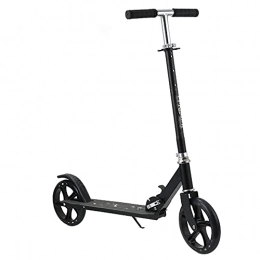 YUNLILI Scooter Multi-purpose Adult Scooters Two-Wheeled Scooters for Teenagers Over 8 Years Old PU Shock Wheels T-bar Scooters Dual Brakes 4-Level Height Adjustable Foldable high Load-Bearing -B / C ( Color : D )