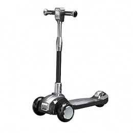 YUNLILI Scooter Multi-purpose Children's Scooters and Toddlers' Three-Wheel Scooters are Adjustable in Height. They use Ultra-Wide PU LED Flashing Wheels to Learn to Ride Suitable for Children Aged 2-12. -B / A