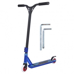 PBOHUZ Scooter PBOHUZ Scooter Lightweight Portable Scooter Equipment with Aluminum Core Wheel Blue