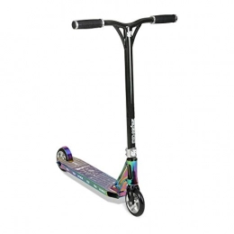 Riprail Pro Series 2 Performance Stunt Scooter with Alloy Jet Fuel Deck with cut-out, Alloy Core Wheels, ABEC-9 Bearings, Alloy NECO Threadless Headset, Alloy CNC Machined Fork and Alloy Bars