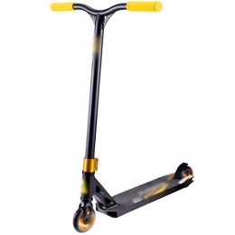  Scooter Scooter Pro Scooter Cheap School Commute Kick Scooter, Beginners Sport Scooters, Freestyle Trick Scooters, For Boys Girls (Color : Black and gold, Size : 69 * 52 * 80cm)