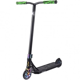  Scooter Scooter Professional Extreme Scooter, Competitive Stunt Scooter, Adult Kick Scooter, Two-wheeled Street Pro Scooter (Color : Black, Size : 71 * 58 * 91.5cm)