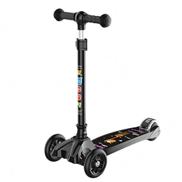  Scooter Scooter Scooter, 3 Gear Of Height Adjustment, Suitable For Children Aged 3-12, Wear-Resistant Widened Skateboard, Strong Carrying Capacity