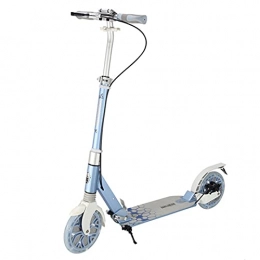  Scooter scooter Scooter, Four-Speed Height Adjustment, A Wide Range Of Users, Dual Front And Rear Brake Systems, Can Ride On Various Roads(Color:Light blue)