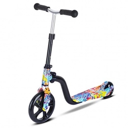 Serrale Scooter Serrale Children Scooters, Large Wheels Scooters Folding Scooters For Toddlers 3-8 Years With Adjustable Height Lightweight Scooters-B