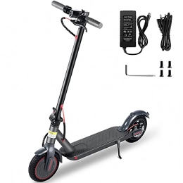 SJY Scooter SJY Adult Scooter, 10.4Ah Extra Long Range Battery 45km, Powerful 350W Motor, Max Speed 25km / h, LCD Display, Interactive App with Lock & Control, Foldable Design, Front LED light
