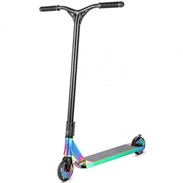 WYJJ Scooter Stunt Scooter, Pro Street Trick Scooter with 110mm PU Wheels and ABEC-9 Bearings, Entry Level Freestyle Kick Scooter for Kids Teens Ages 8+