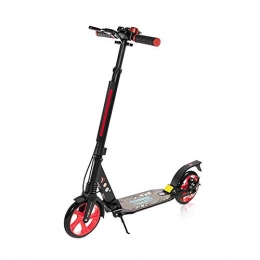 MYAOU Scooter Stunt Scooters for kids ages 8-12, Folding Adjustable Micro Scooter with Dual Suspension, Rear Foot Brake & Bike-Style Grips