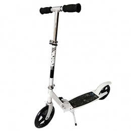 LQ&XL Scooter Suitable for 8-Year-Old-Adult Scooters. Foldable, Height Adjustable in 3 Levels, Equipped with PU Shock-Absorbing Wheels, Aluminum Alloy Rod, can Bear Weight 100KG -B / B