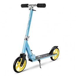 LQ&XL Scooter Suitable for Adult Scooters Over 6 Years Old, 2-Wheel Adult Scooters, with PU Damping Wheels, 3-Speed Adjustable Height, Foldable, Boys and Girls Scooters, Load-Bearing 150KG -B / C